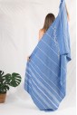 Пляжное полотенце Peshtemal Beach Pool Spa Blue Пляжное полотенце Peshtemal Beach Pool Spa Blue