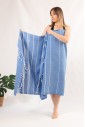 Пляжное полотенце Peshtemal Beach Pool Spa Blue Пляжное полотенце Peshtemal Beach Pool Spa Blue