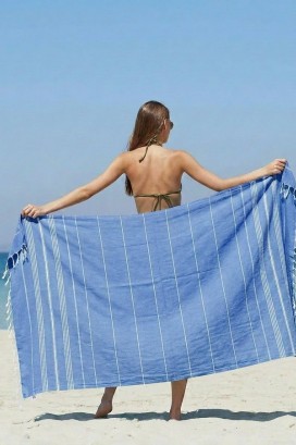 Пляжное полотенце Peshtemal Beach Pool Spa Blue