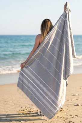 Пляжное полотенце Peshtemal Beach Pool Spa Grey