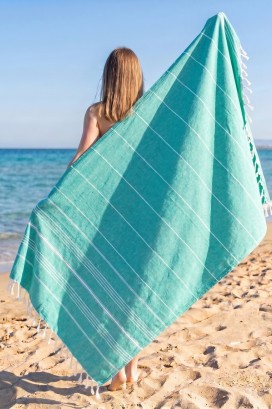 Пляжное полотенце Peshtemal Beach Pool Spa Mint Green