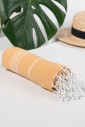 Большое полотенце для пляжа Peshtemal Beach Pool Spa Yellow