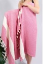 Пляжное Полотенце Peshtemal Elmas Fuchsia-Cream