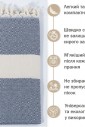 Рушник на пляж Peshtemal Elmas Navy-Cream