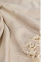 Турецкое пляжное полотенце Peshtemal Elmas Beige-Cream