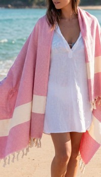 Пляжное полотенце Peshtemal Elmas L.Pink Пляжное полотенце Peshtemal Elmas L.Pink