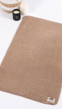 Приліжковий килимок Supersoft Chevron бежевий
