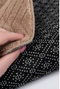 Прикроватный Supersoft Chevron бежевый