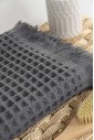 Полотенеца вафельные для ванной бани пляжа Waffle Spa Towel Grafit