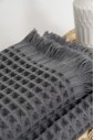 Полотенеца вафельные для ванной бани пляжа Waffle Spa Towel Grafit