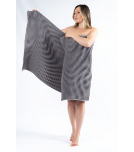 Waffle towel grafit