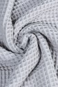 Банное вафельное полотенце Waffle towel l grey
