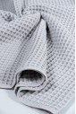 Банное вафельное полотенце Waffle towel l grey