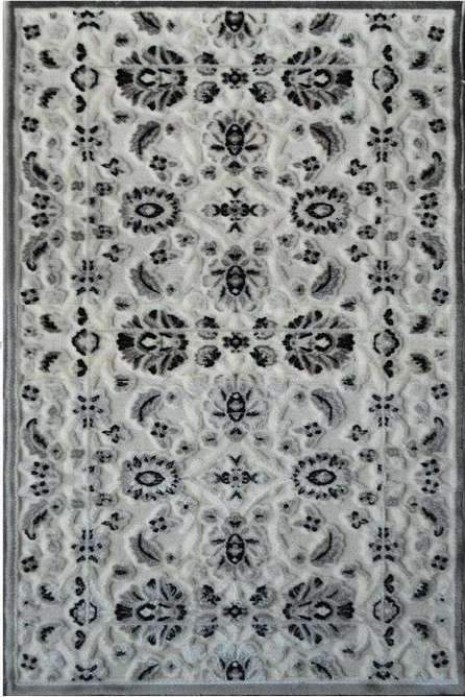 Килим Ambiente 801 white-silver