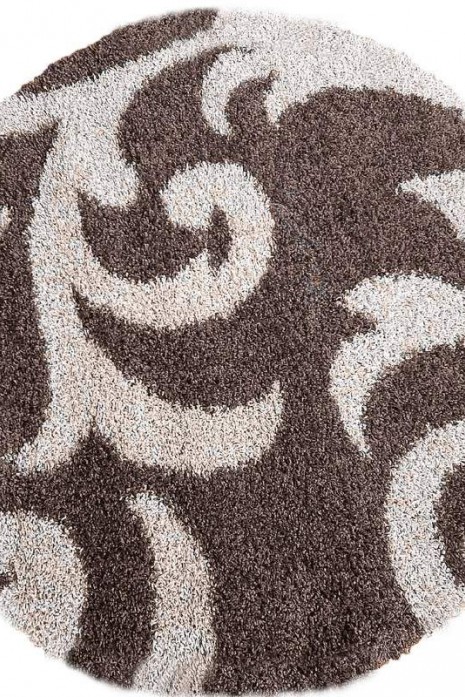 Ковер Loca 9161 d.brown круг Ковер Loca 9161 d.brown круг