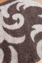 Ковер Loca 9161 d.brown круг Ковер Loca 9161 d.brown круг