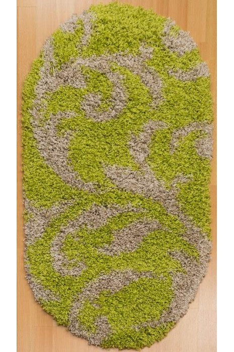 Килим Loca 9161 l.green овал