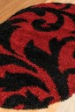 Килим Loca 9161 red овал