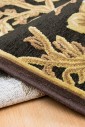 Ковер Schenille 7386l chocolate овал