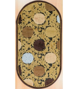 Schenille 7417A chocolate овал
