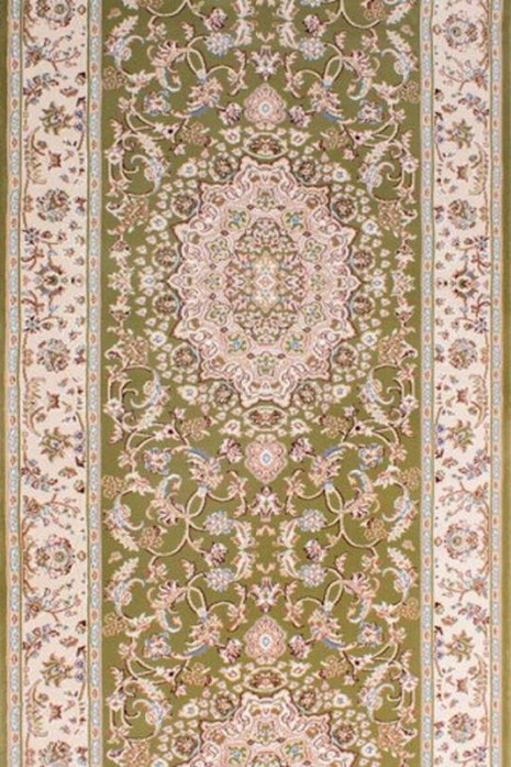 Доріжка Esfehan 4878a green-ivory