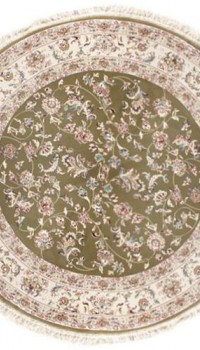 Esfehan 4904a green-ivory круг