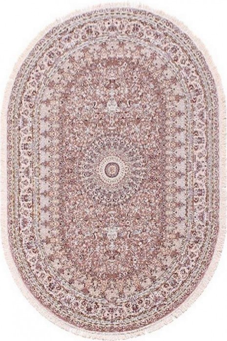 Килим Esfehan 4996a brown-ivory овал