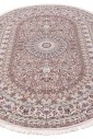 Килим Esfehan 4996a brown-ivory овал