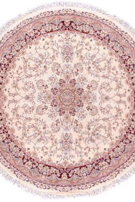 Ковер Esfehan 5978a ivory-d.red круг