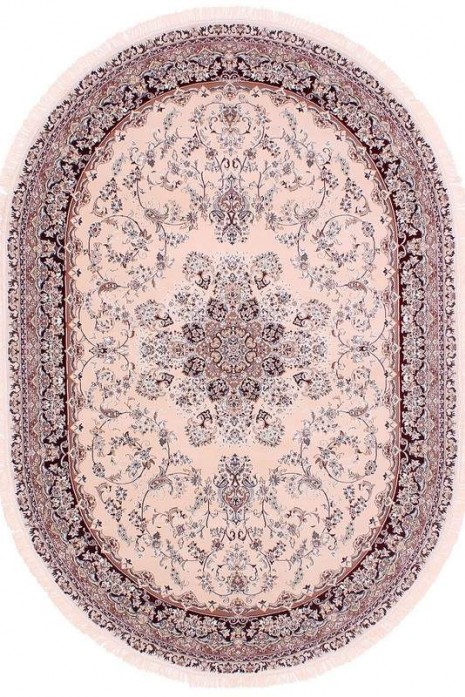 Килим Esfehan 5978a ivory-d.red овал