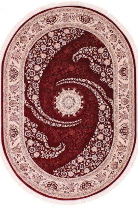 Esfehan 7927a d.red-ivory овал