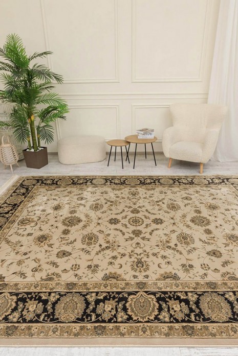 Килим Esfehan 8942a ivory-black