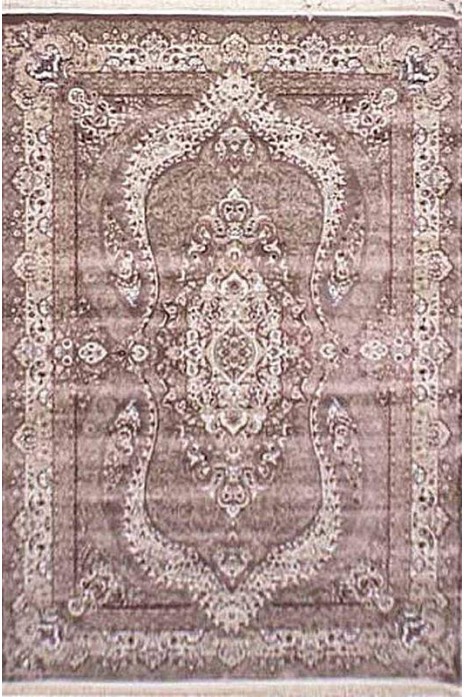 Килим Esfehan 9839a brown-ivory