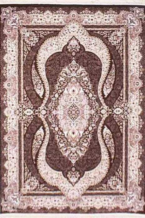 Килим Esfehan 9839a d.brown-ivory