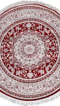 Esfehan 4878a d.red-ivory круг