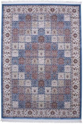 Esfehan 9468a blue-ivory
