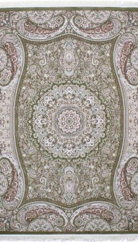 Esfehan 9648a green-ivory