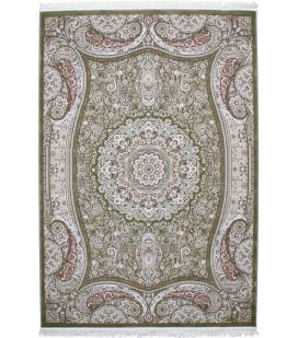 Esfehan 9648a green-ivory