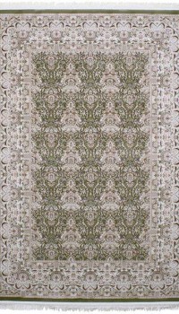 Esfehan 9915a green-ivory