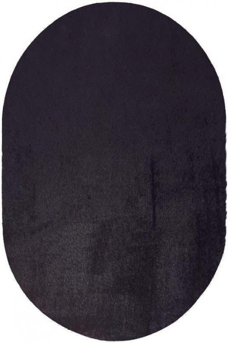 Килим Puffy 4b S001A black овал