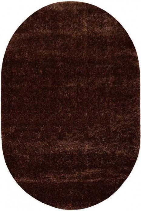 Ковер Puffy 4b S001A brown овал