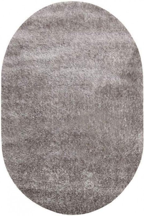 Ковер Puffy 4b S001A grey овал