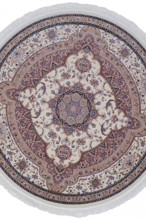 Килим Shahnameh 8846a c.a.bone-c.a.bone круг
