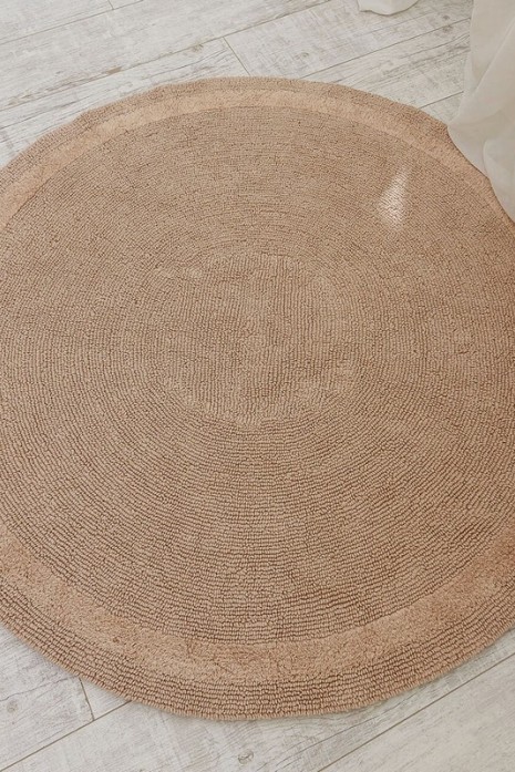Ковер с хлопка Super Inside 5246 beige круг