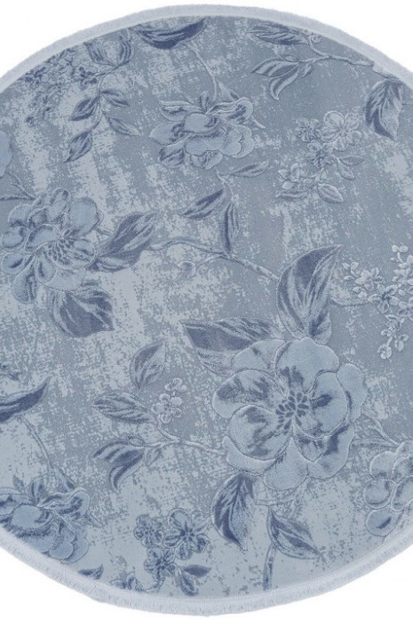 Ковер Taboo h324a hb.blue-blue круг