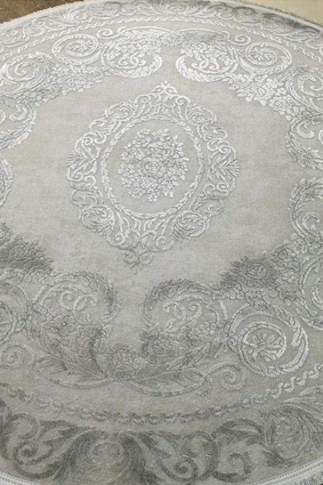 Ковер Taboo g886b hb.grey-grey круг Ковер Taboo g886b hb.grey-grey круг