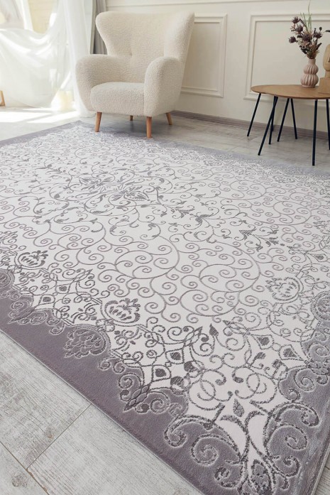 Килим Vals w8555 l.grey-l.grey