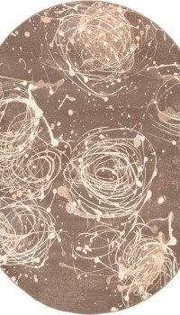 Alabaster Kianta graphite овал