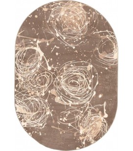 Alabaster Kianta graphite овал