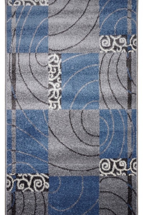 Ковер Aqua 02578B blue-l.grey
